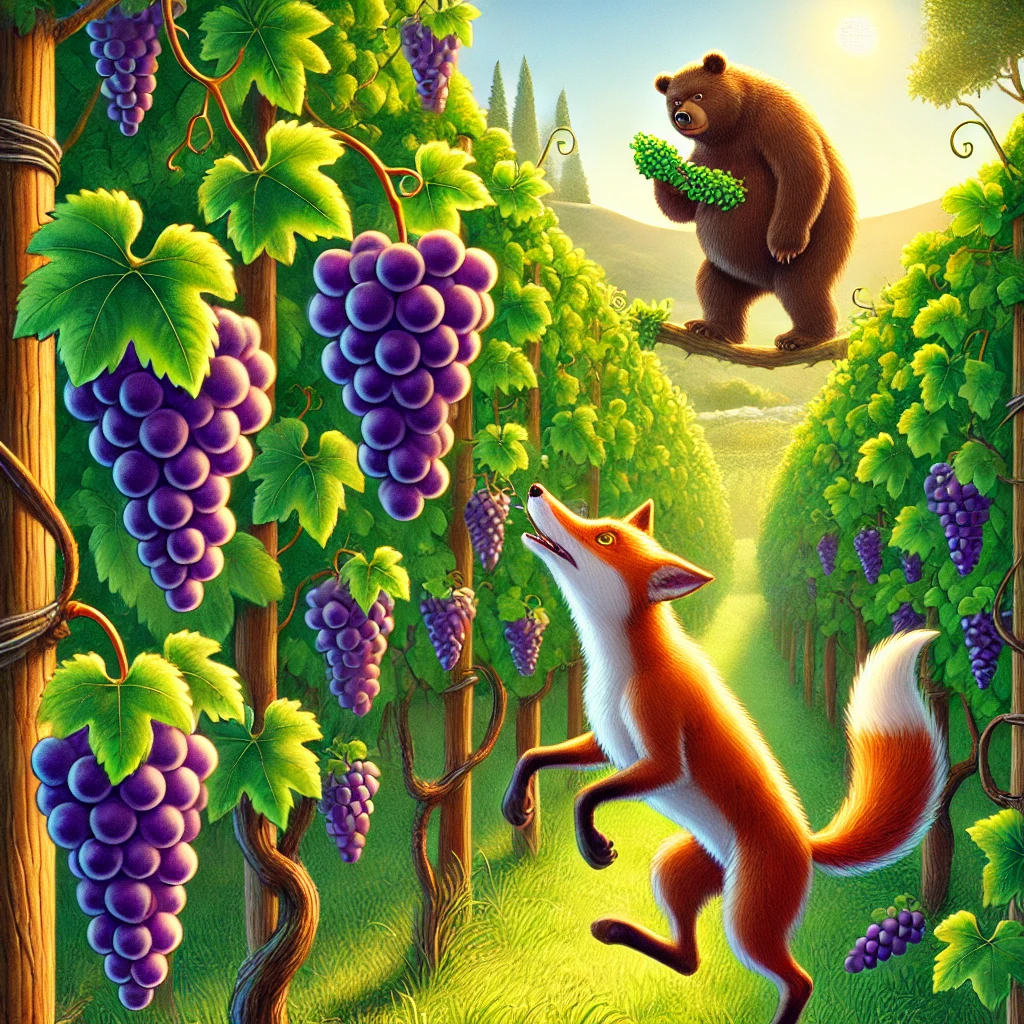 The Fox and the Grapes 